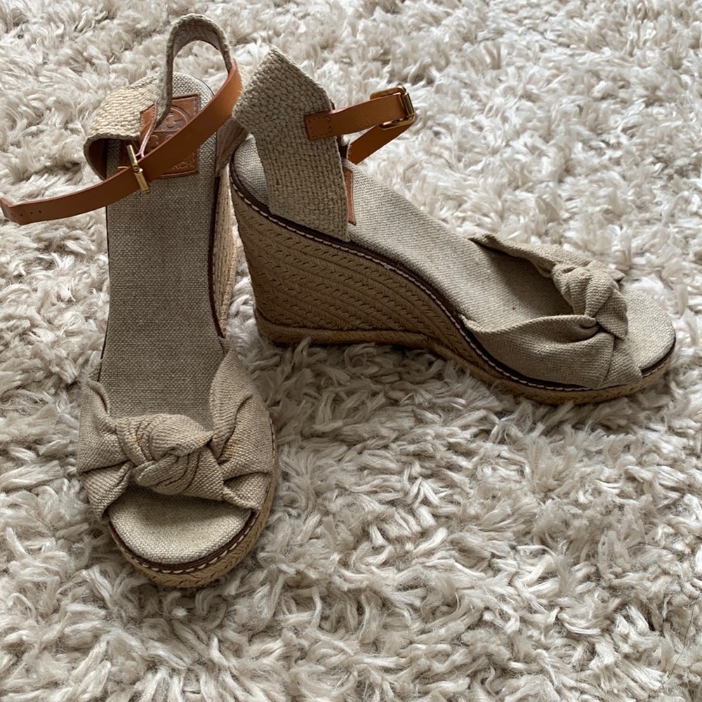 Tory Burch Espadrilles Wedges
